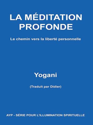 cover image of La Méditation Profonde